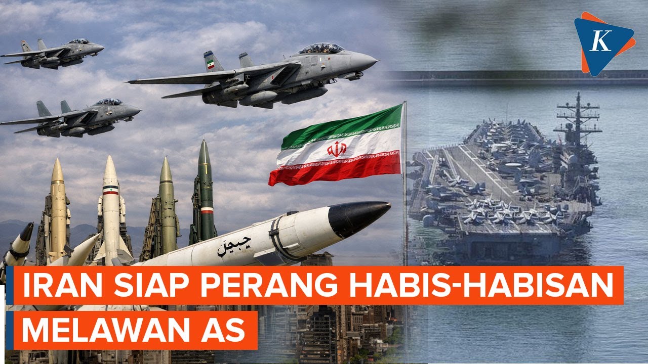 Armada Militer AS Bergerak ke Timur Tengah, Iran Siap Perang Habis-habisan