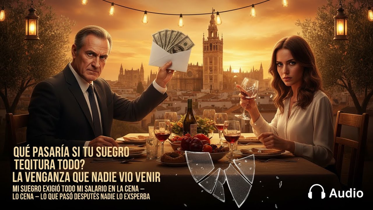 MI SUEGRO EXIGIÓ MI SALARIO COMPLETO EN LA CENA — LO QUE SUCEDIÓ DESPUÉS NADIE LO ESPERABA