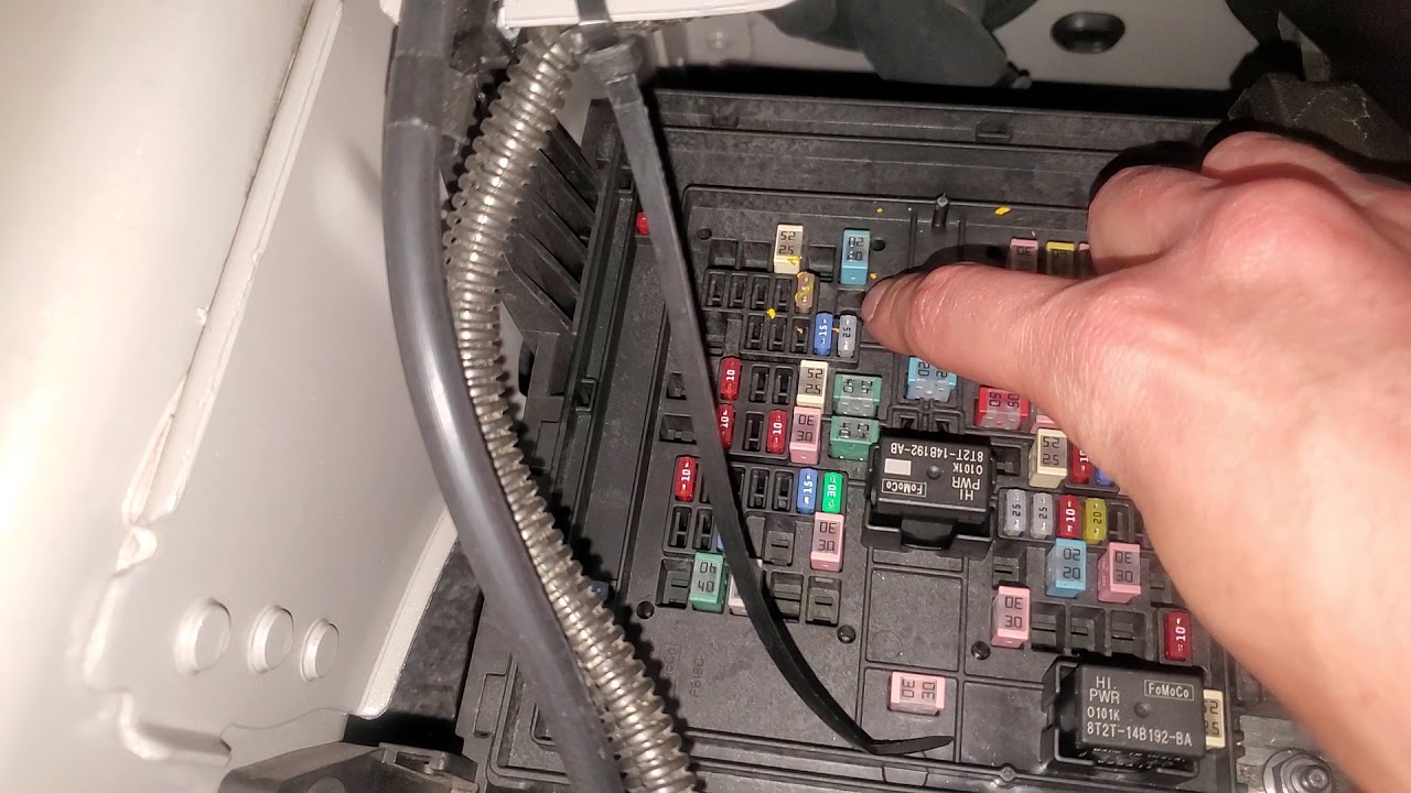 2019 F150 Power Point Fuse Location