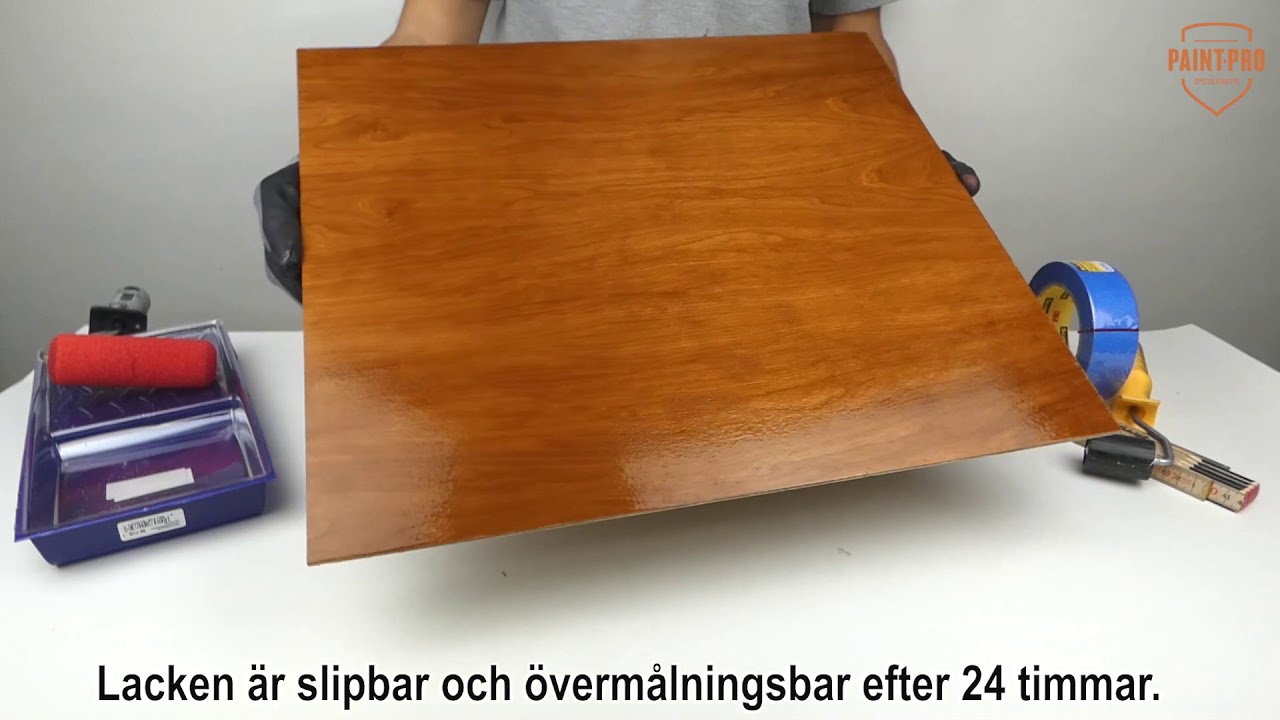 Epifanes Polyuretanlack 2K - Klarlack till trä, epoxi, mahogny, glasfiber, polyester och målade ytor
