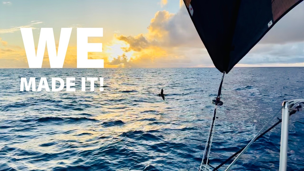 Atlantic Crossing Part 5 — the final episode of our Atlantic crossing aboard our Aventura 37 tomcat