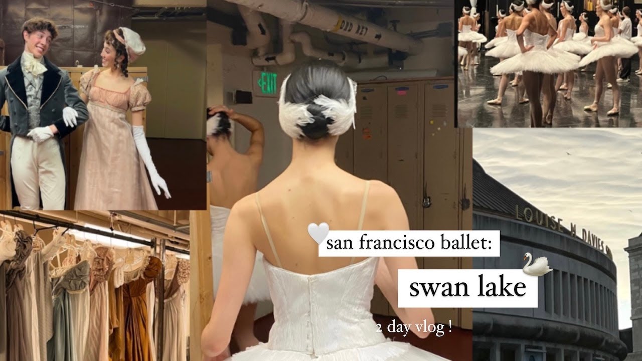 swan lake vlog | friday at sfbs, double show day, san francisco ballet