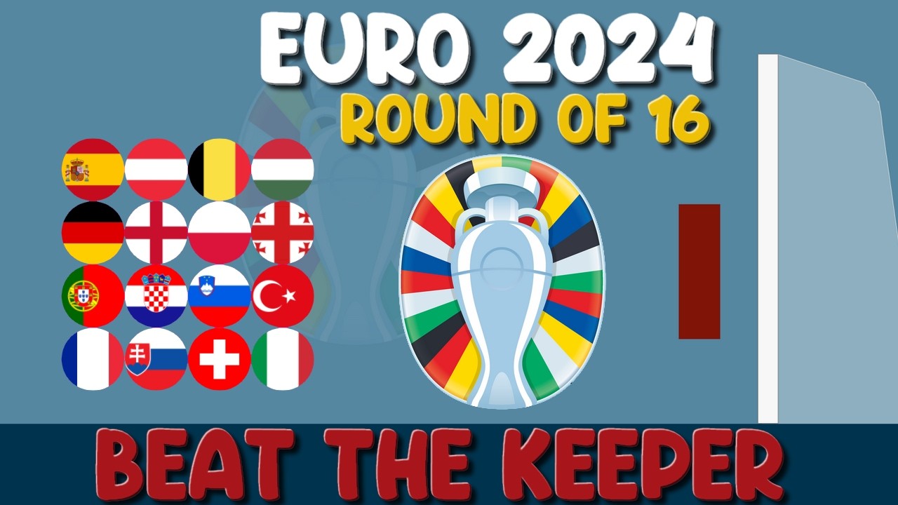 Euro 2024 Predictions Marble Race Knockout Phase  Beat The Keeper