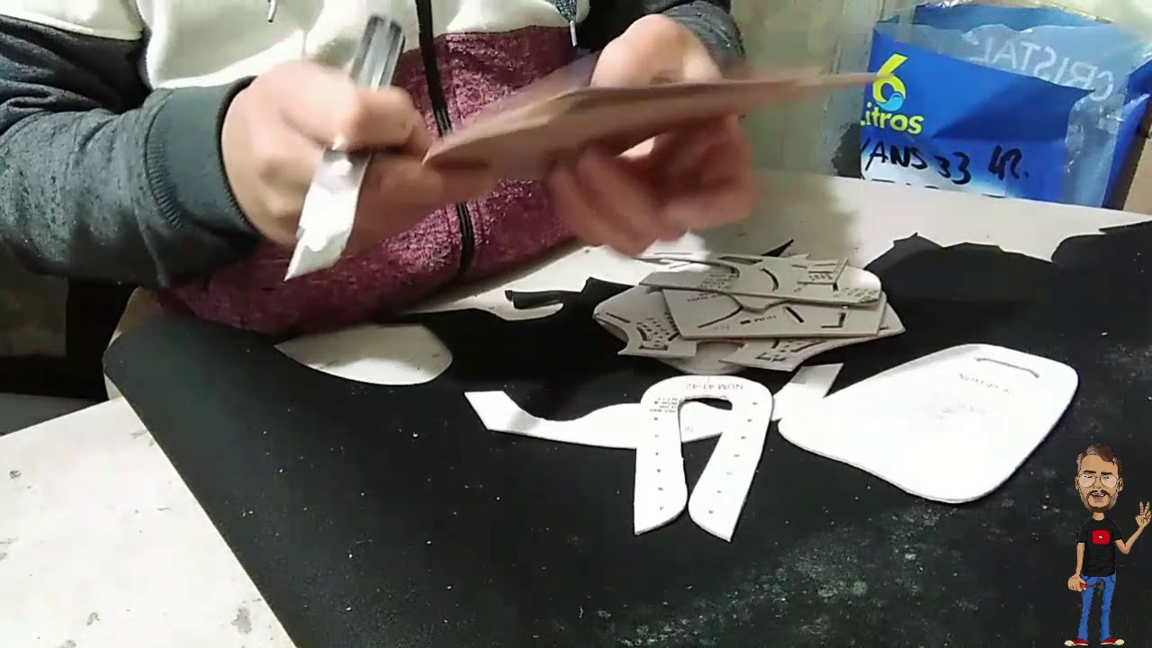 curso de zapateria (corte parte. 1 de 2)