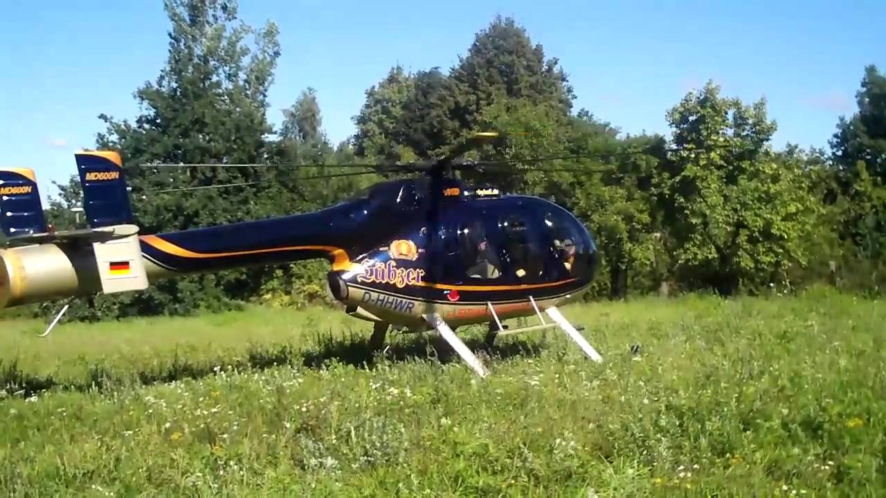 NEW MD 600 N MC DONNELL DOUGLAS HELICOPTER START