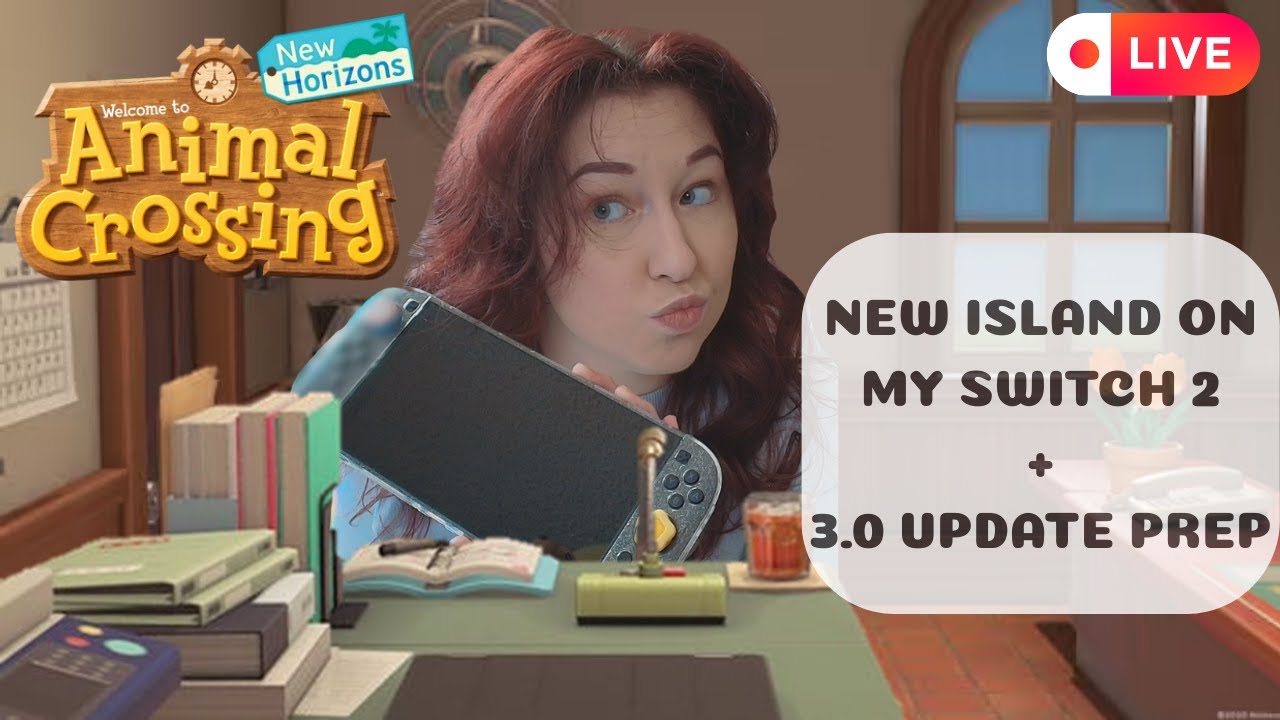🔴 🦤🐾NEW ISLAND ON MY SWITCH 2!! 🏝️ cozy acnh fun ✨