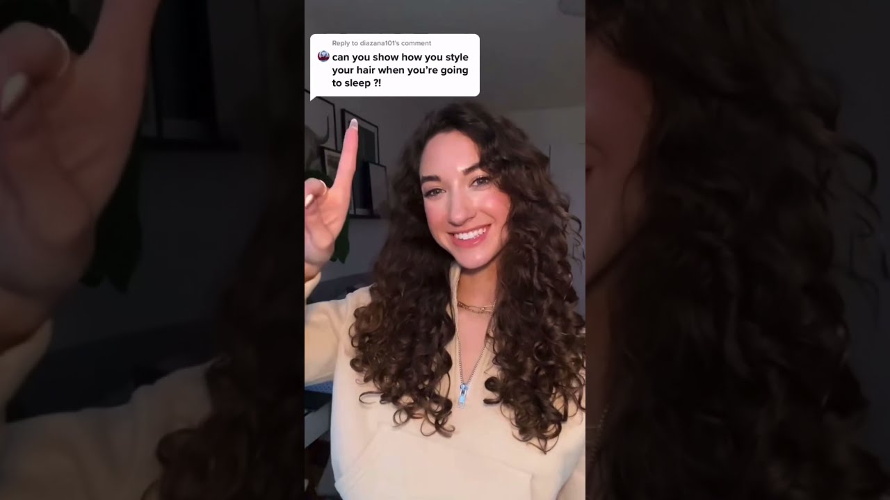 Как я сплю с кудрявыми волосами