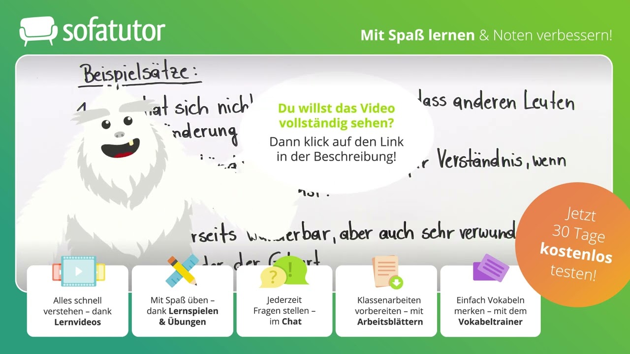 Vor- und Nachsilben einfach erklärt – Deutsch 5. & 6. Klasse