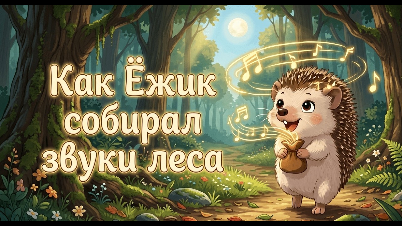 Как Ёжик собирал звуки леса