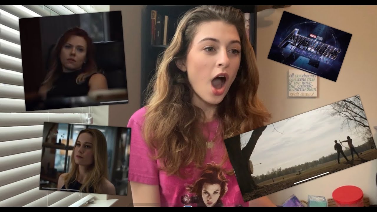 Avengers Endgame Trailer Reaction - Alana's Circle