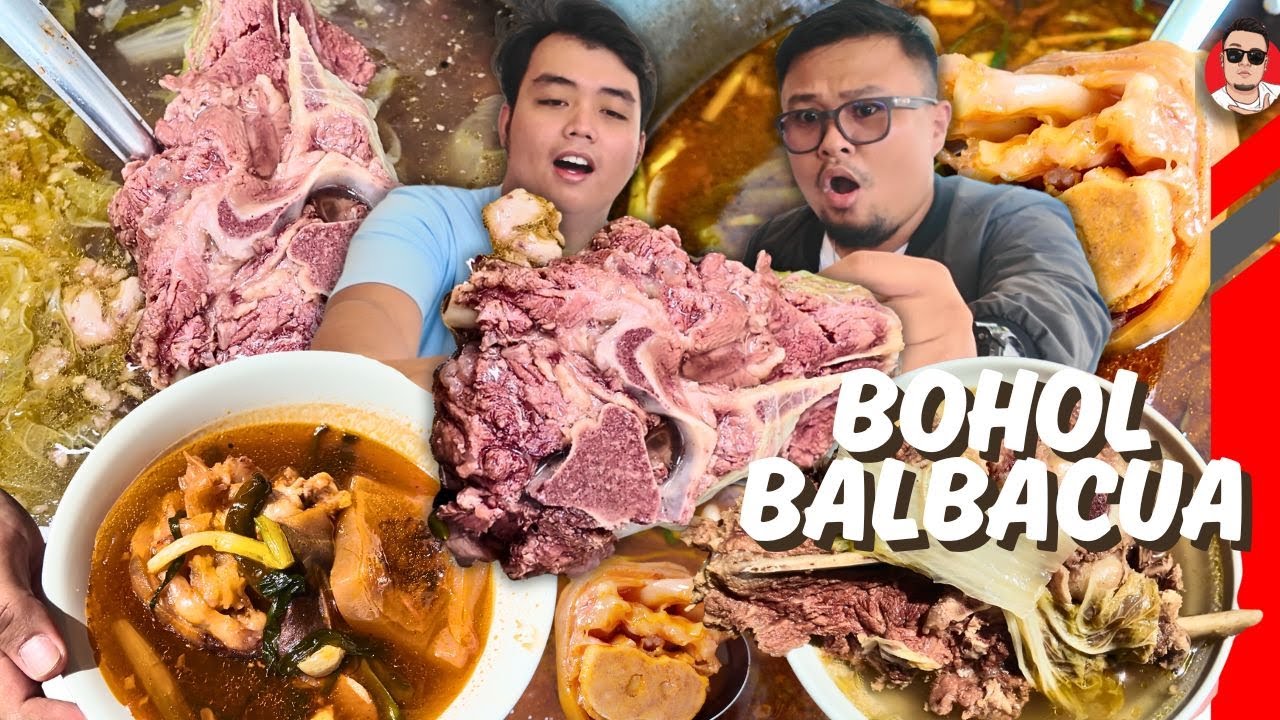 I found the most Delicious BALBACUA in BOHOL!! Partnered with SUPER SOFT BULALO!!