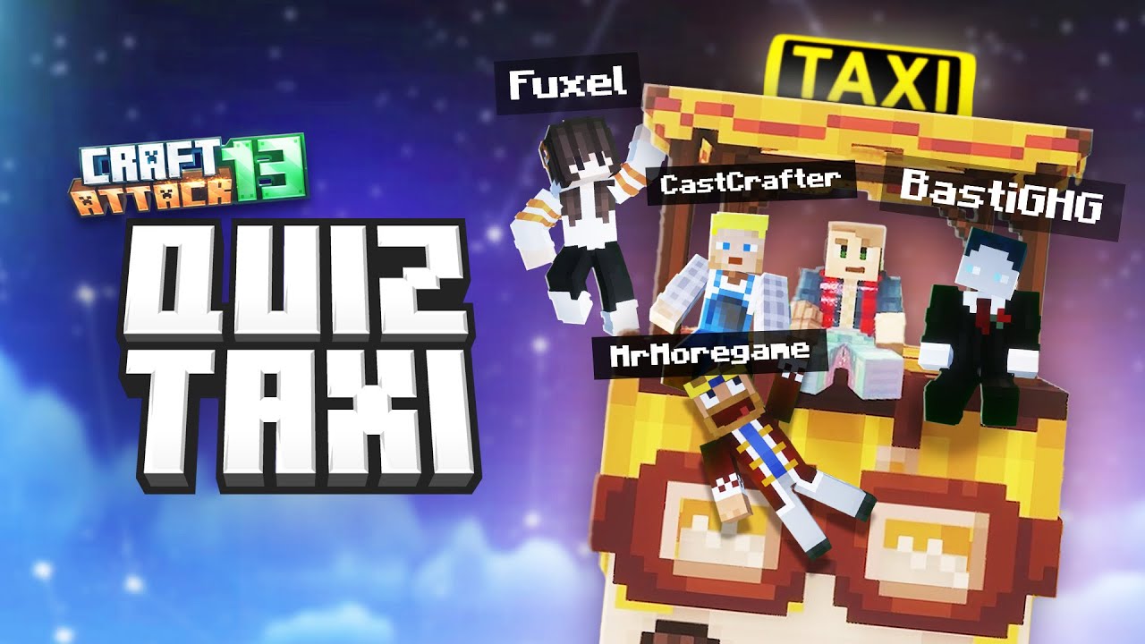 QUIZ TAXI in CRAFT ATTACK 13