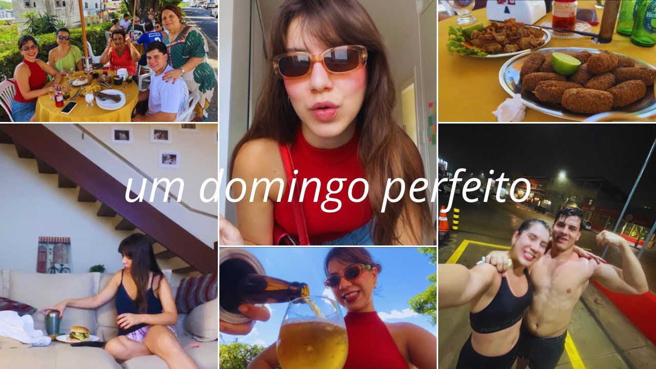 um domingo perfeito (almoço em familia, corrida e lanche) 💘