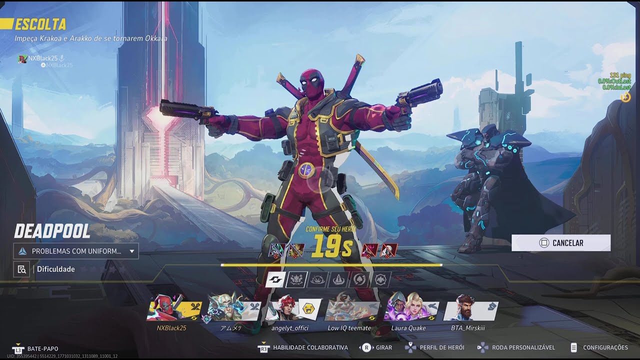 BOOOM NO SKILL SHOOT RANKED DEADPOOL