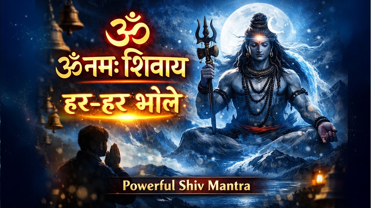 ॐ नमः शिवाय, हर-हर भोले नमः शिवाय/ शिव भजन/ Shiva bhajan /शिव धुन