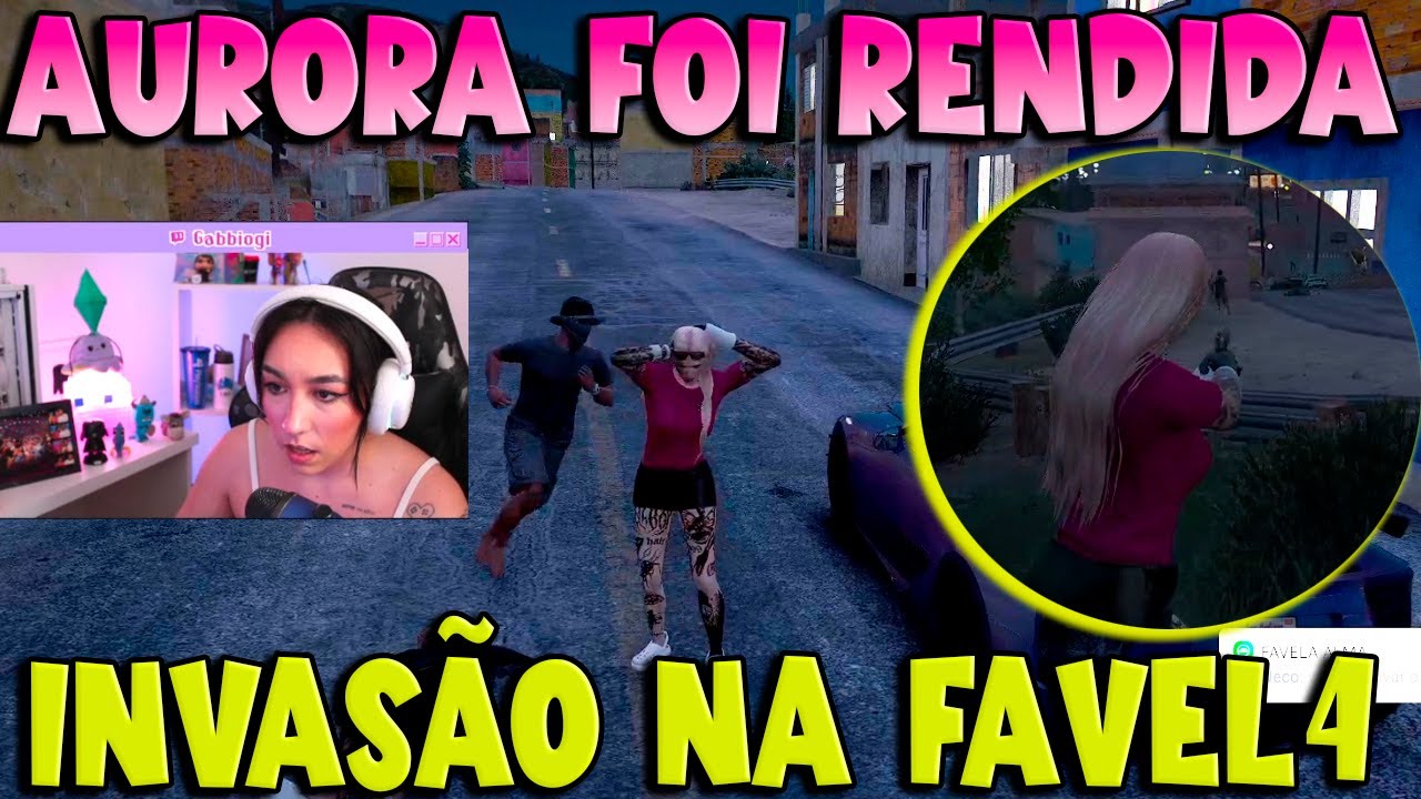 AURORA FOI RENDIDA, INVADIRAM A FAVEL4 DELA 🔥👀 #aurorarp #tropadaturquia #bkinho