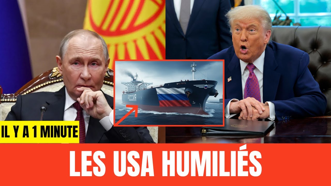 Course-poursuite en plein Atlantique : la Russie ridiculise Washington sans tirer un coup de feu