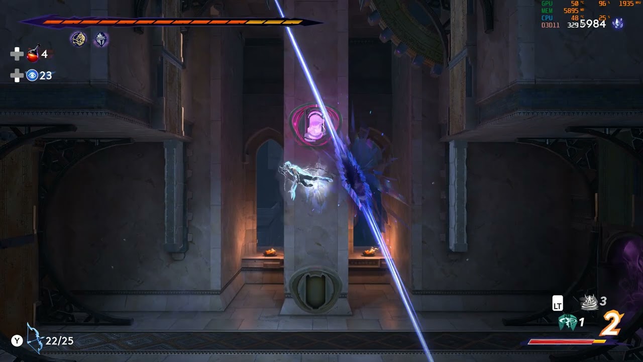 Prince Of Persia The Lost Crown after telporting nor restting jumps