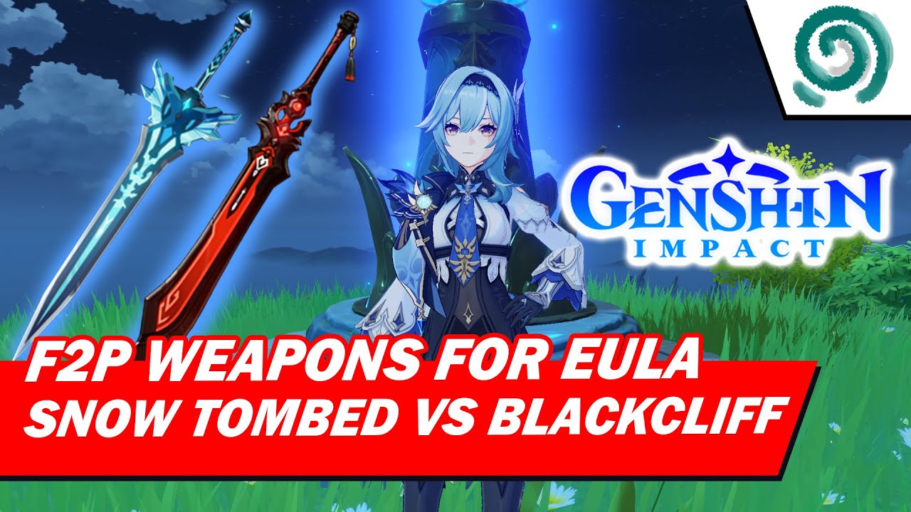Snow-Tombed or Blackcliff Slasher for EULA | Aesthetic and Damage comparison | Genshin Impact