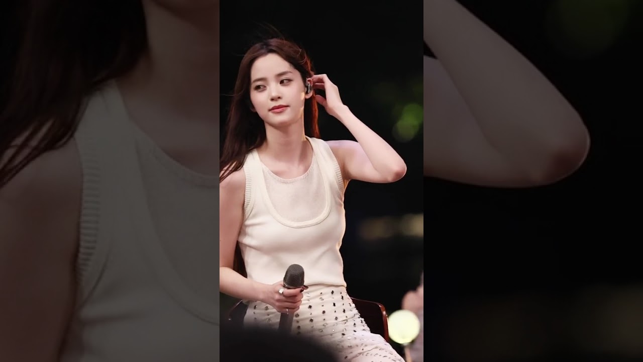 欧阳娜娜 太聪明  很高兴音乐会！❤️
