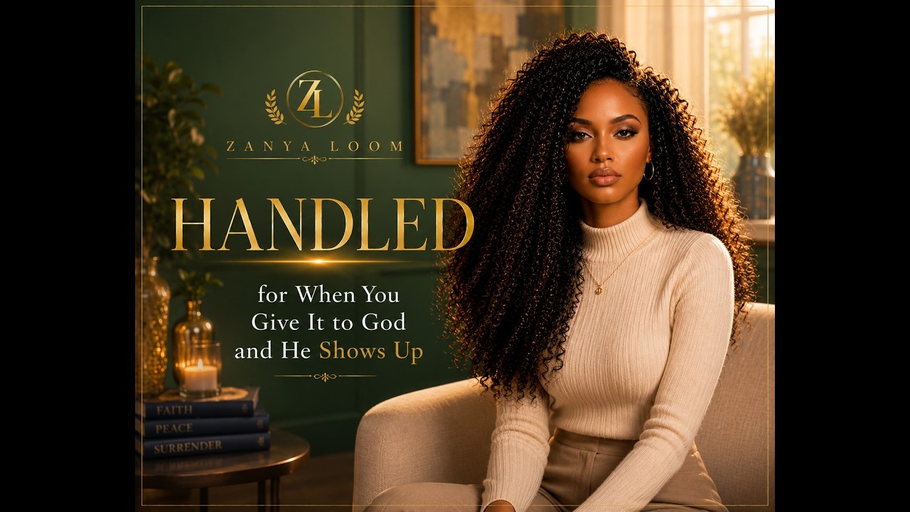 ZANYA LOOM  | HANDLED | LYRIC VIDEO (R&B Soul)