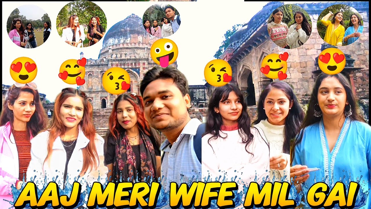 Aaj meri wife Mil gai 😍🤭 // beautiful girl reaction vlog // #vivekdadavlogs #love #funny 