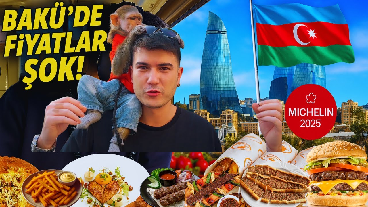 30 Saatte BAKÜ🔥Çok Gizli ve Yaxsi🇦🇿Yemekleri! VLOG Can Azerbaycan