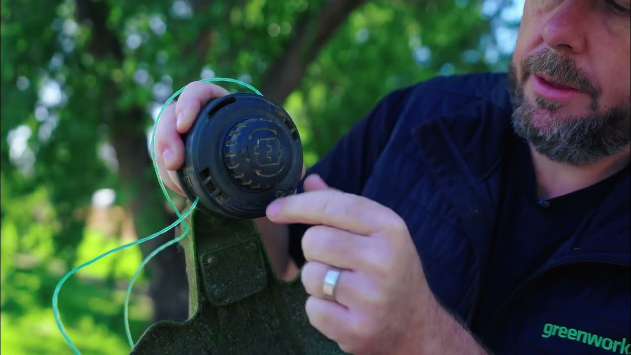 How to load the Greenworks 