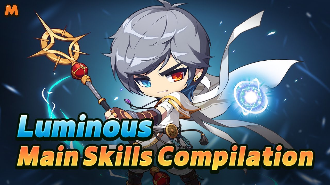 MapleStoryM Luminous Main Skills Compilation