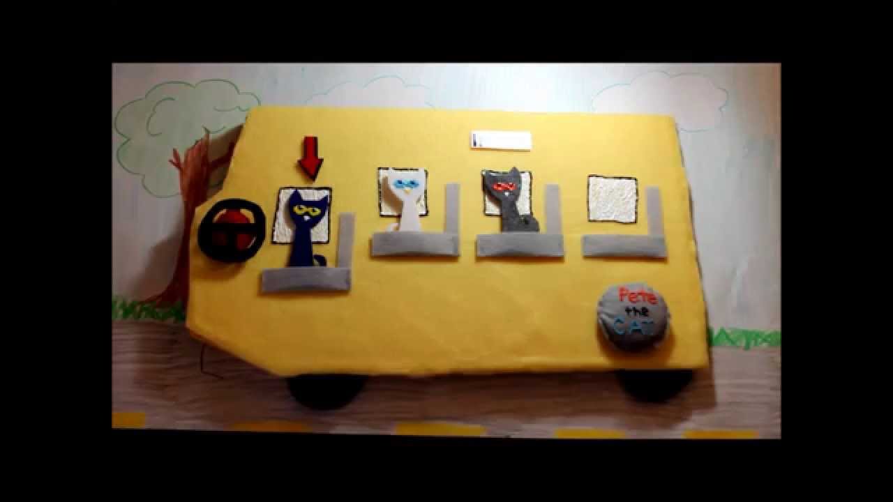 Pete the Cat: Wheels on the bus adaptive book