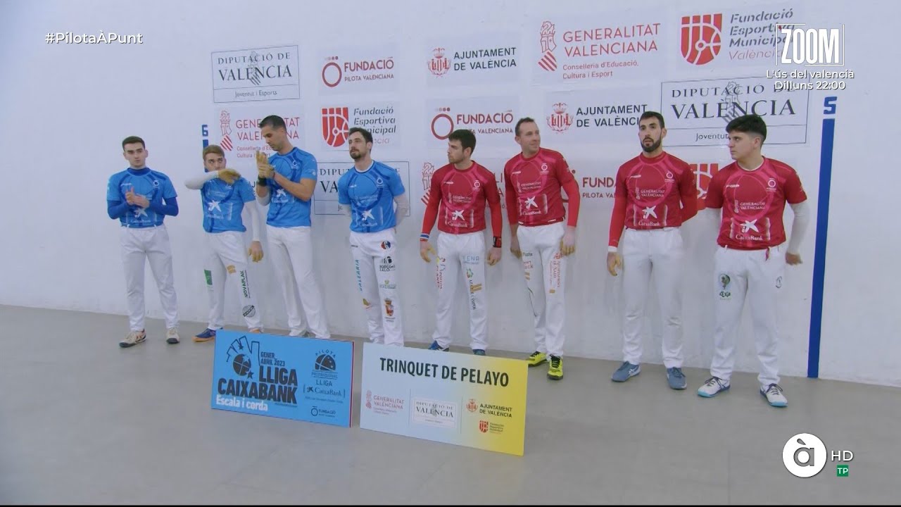 EiC València 18/02/2023. Pilota Valenciana.