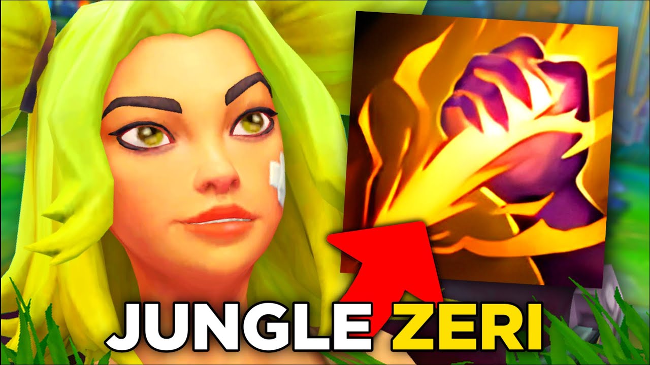 Zeri JUNGLE jest zadziwiająco dobra w League of Legends
