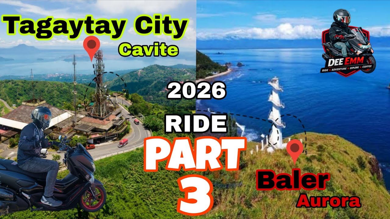 Tagaytay City to Baler Baler Aurora 2026 RIDE ( PART 3 ) 