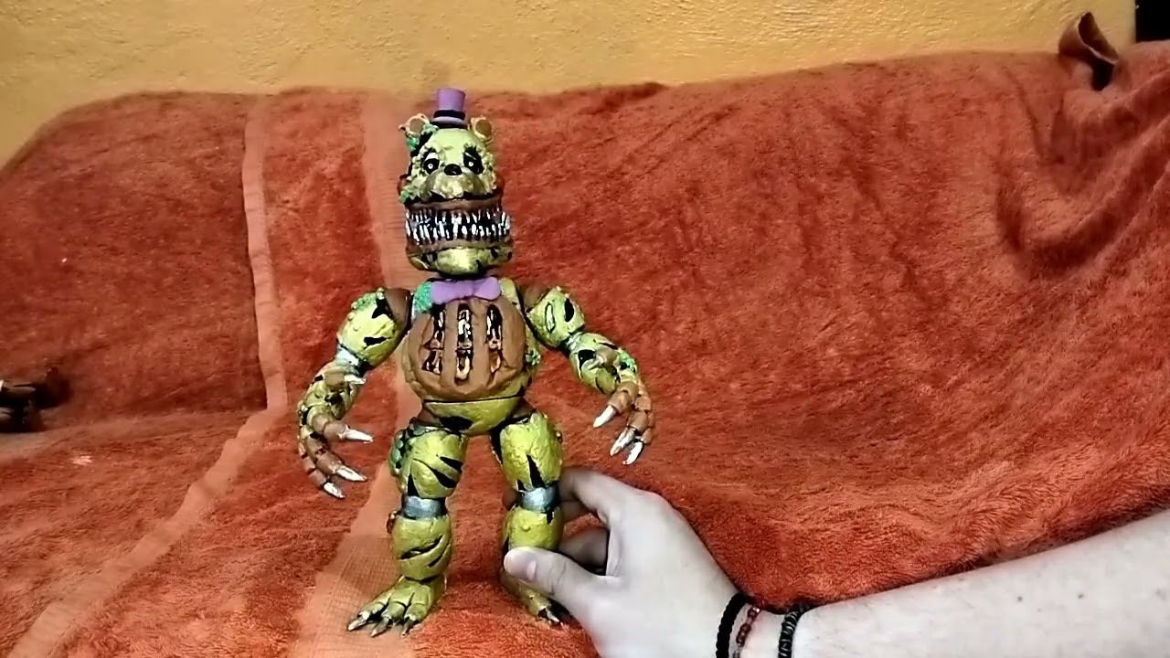 👹🤪Figuras nightmare de FNAF 4🤯👻#fnaf #bootleg #juguetes 
