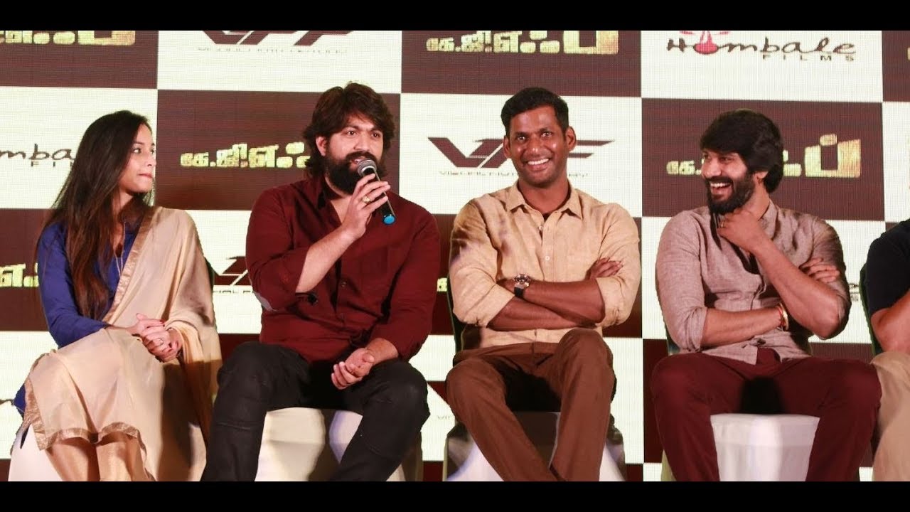 KGF Press Meet - Full Event Video | Vishal | Yash | Srinidhi Shetty | Prashanth Neel