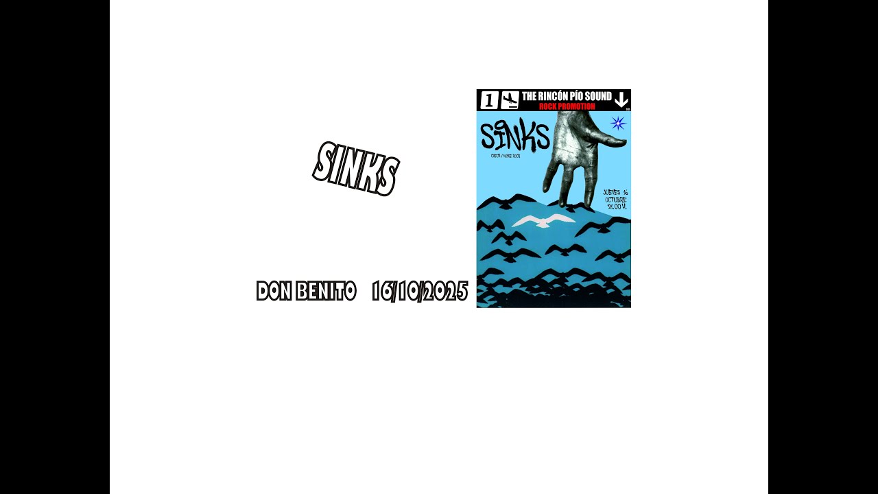 SINKS@The Rincón Pío Sound, Don Benito 16/10/2025