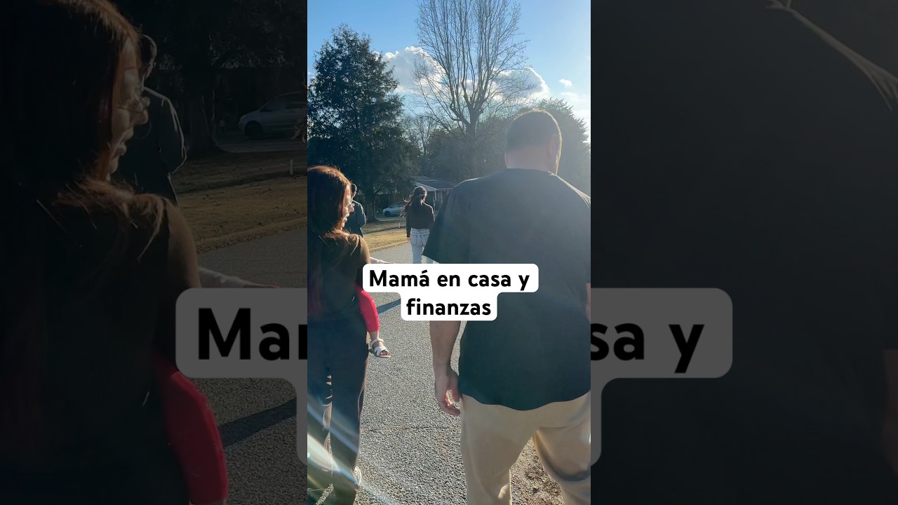 Mamá en casa y finanzas en orden