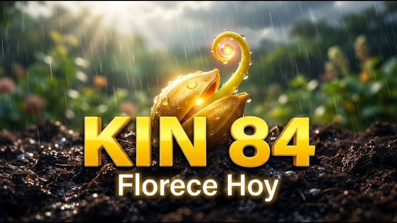¡Florece en el Caos! 🌱 KIN 84: Semilla Rítmica Amarilla | Música para Crecer