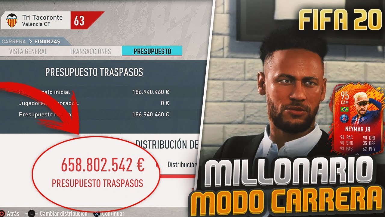 ✅TRUCO para TENER DINERO INFINITO MODO CARRERA FIFA 20 (MILLONARIO MODO CARRERA) - PS4 /XBOX *FÁCIL*