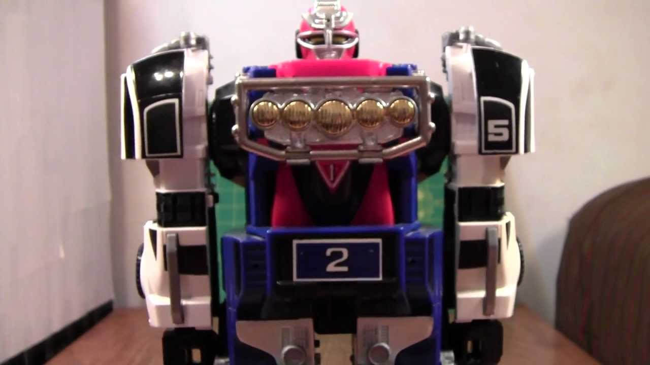 Power Rangers Turbo Megazord Review (gekisou sentai carranger)