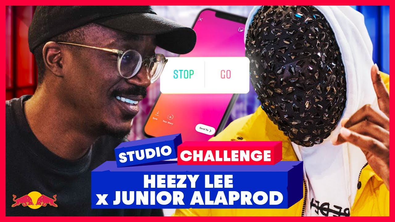 Instagram dirige le son d'HEEZY LEE et JUNIOR ALAPROD - Red Bull Studio Challenge #16
