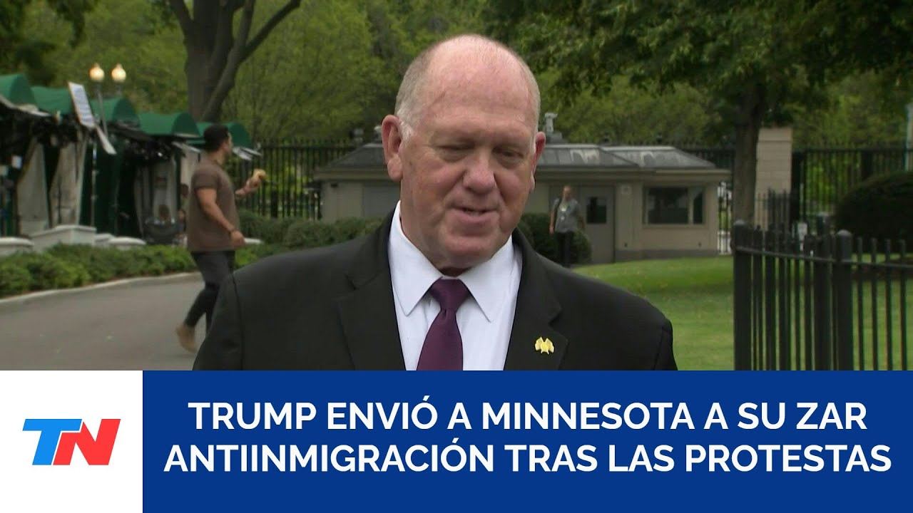 TENSIÓN EN EE.UU. I Trump envía a su zar antiinmigración a Minnesota tras la muerte de manifestantes
