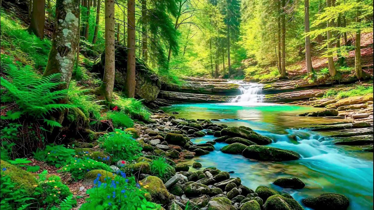 River Sound for Deep Sleep Flow White Noise with Gentle Stream Sound for Relaxation