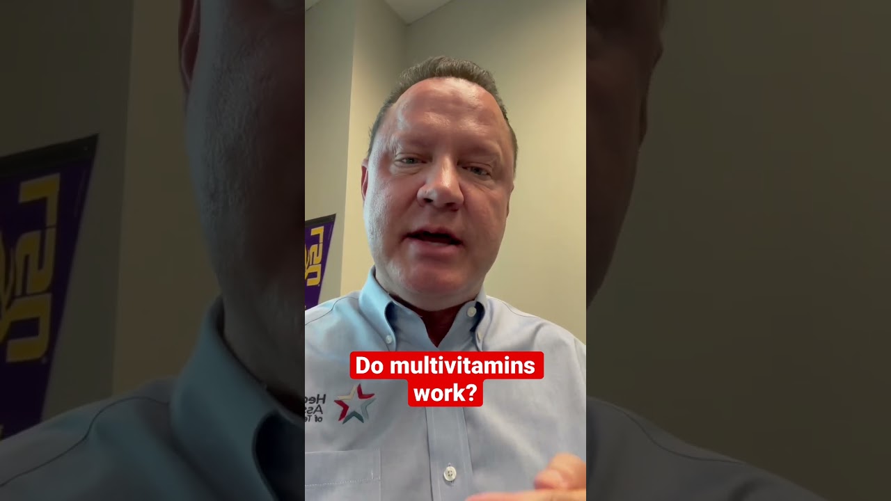 Do multivitamins work?