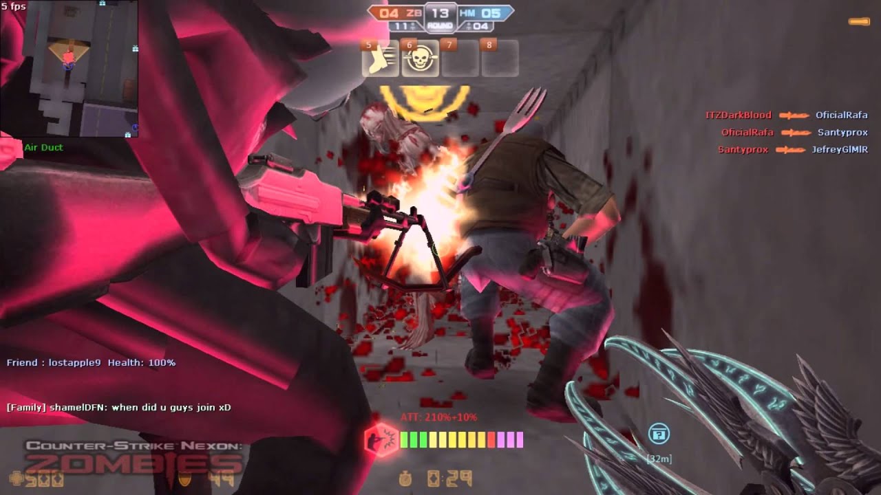 CSNZ: gameplay Dark Knight M4A1 Thanatos9 and AK Paladin