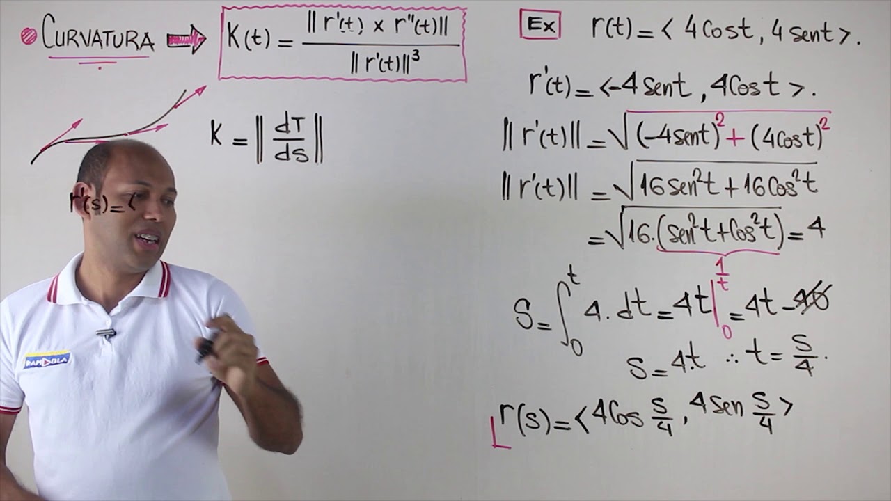 Curvatura de uma Fun&ccedil;&atilde;o Vetorial # 01