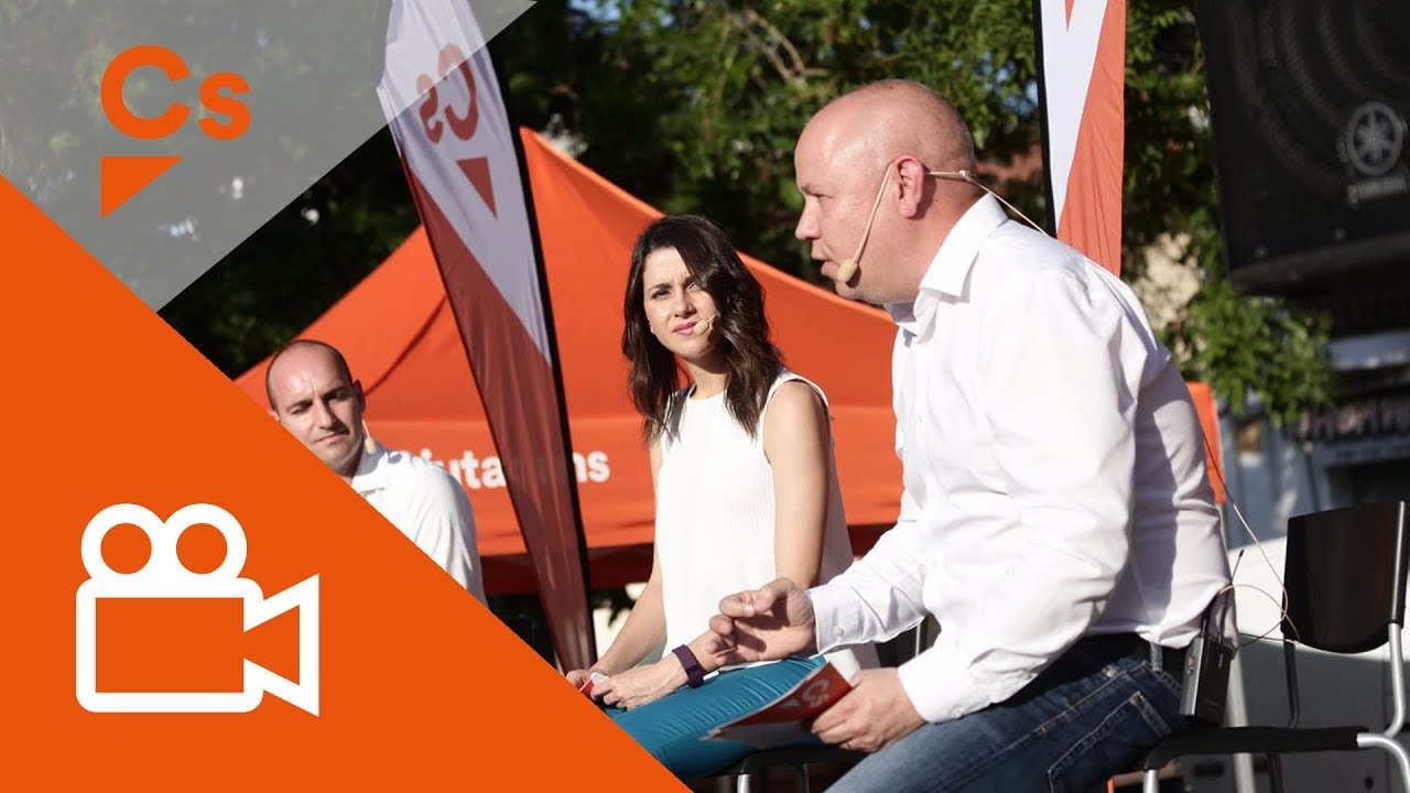 #SabadellNaranja. Visita de Inés Arrimadas a Sabadell