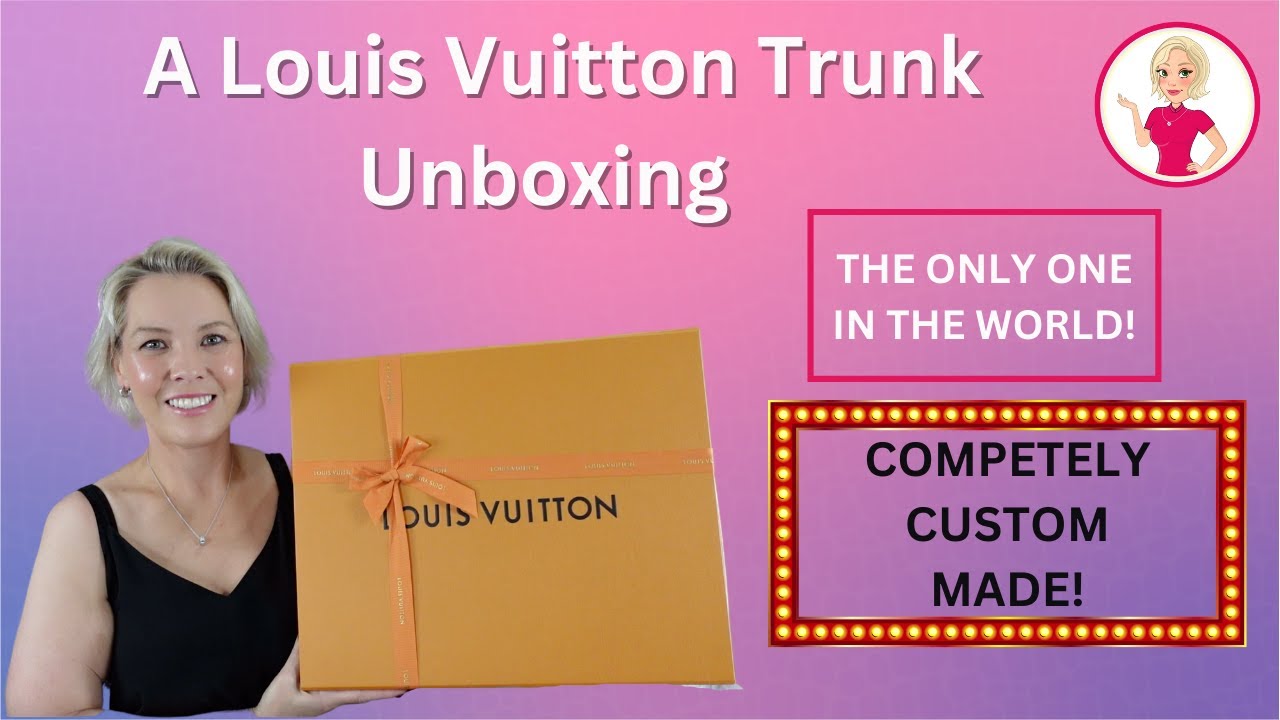 Louis Vuitton Trunk Unboxing- The Only One In The World!