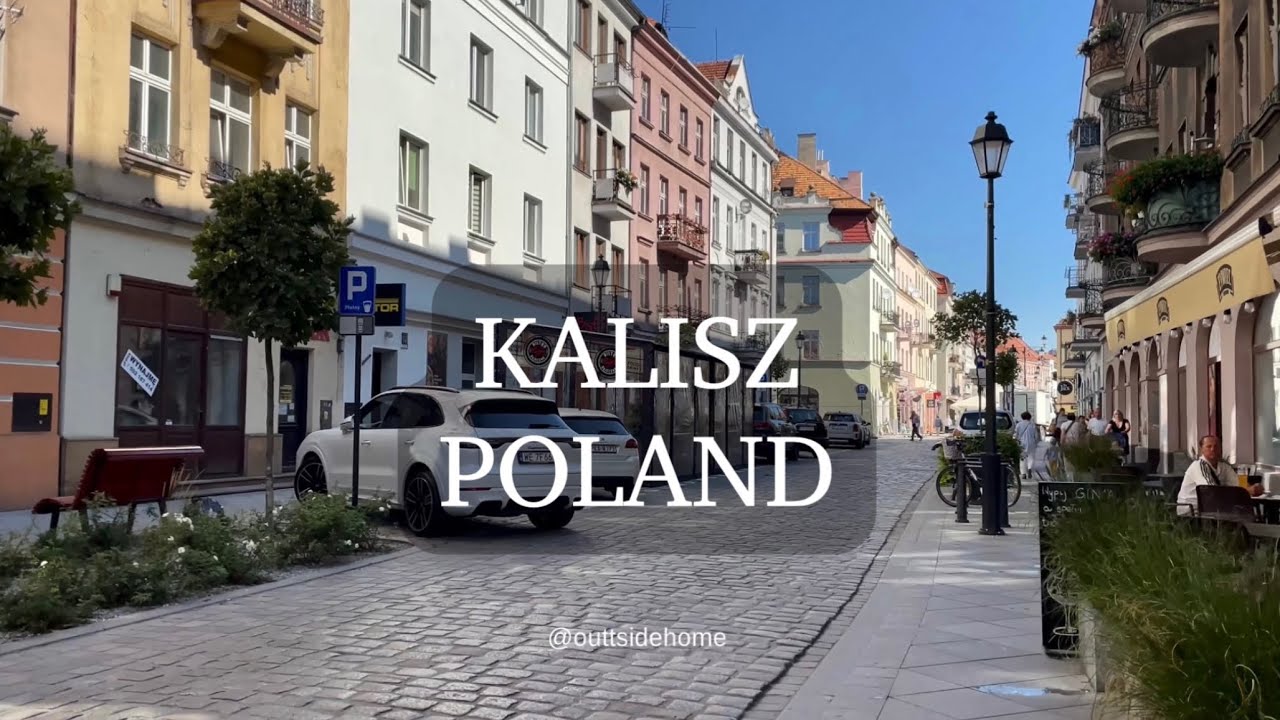Walking tour in Polish City Kalisz - nice, calm and comfort for life - September 2023