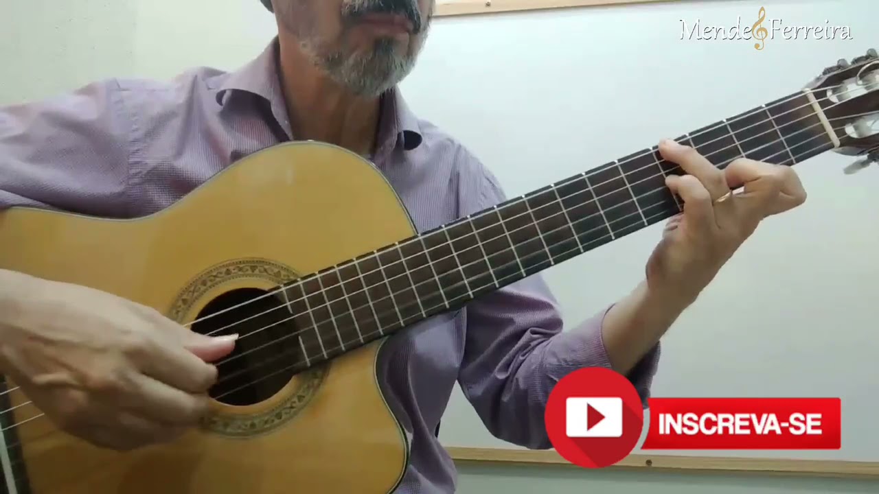 Andantino - M. Carcassi - Série Estudo - Livro: Iniciação ao Violão - Vol I - Págs  59/60 - H. Pinto